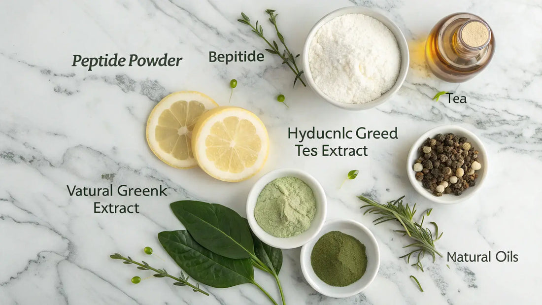 best peptide serum dropper bottle with peptides for firm smooth hydrated skin