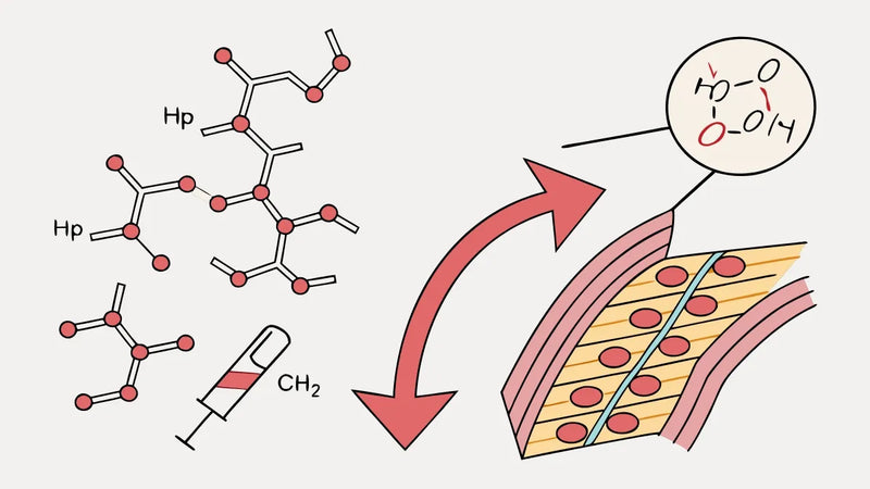 TB-500 and BPC-157 peptides illustrated in a laboratory research context supporting tissue regeneration mechanisms