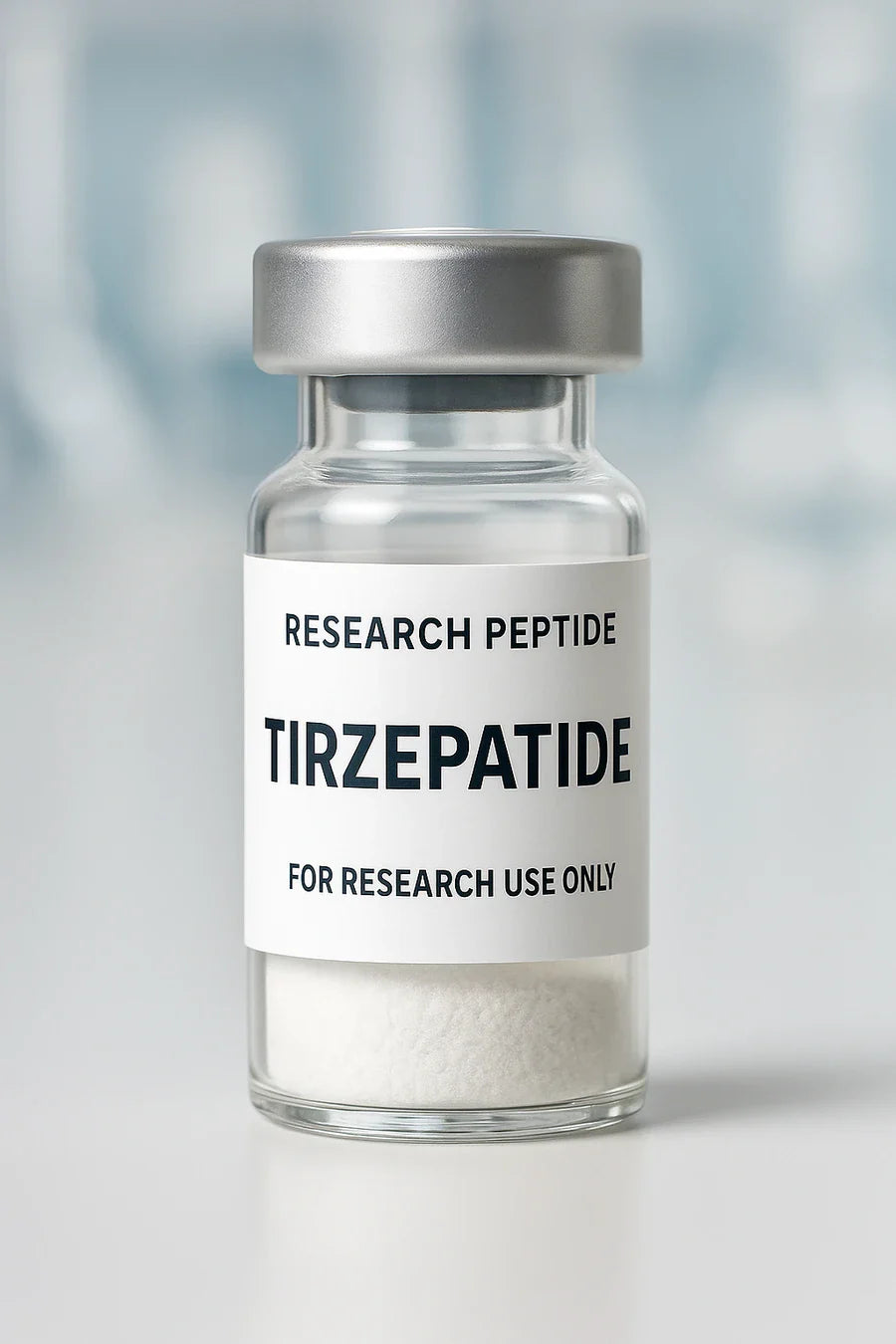 polaris tirzepatide research peptide vial for research use only