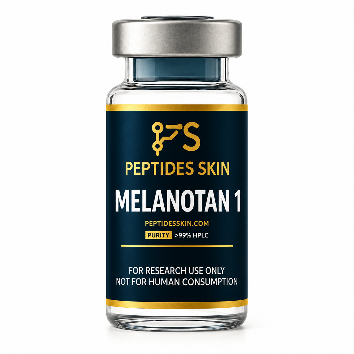 Peptides Skin Melanotan 1 research peptide vial