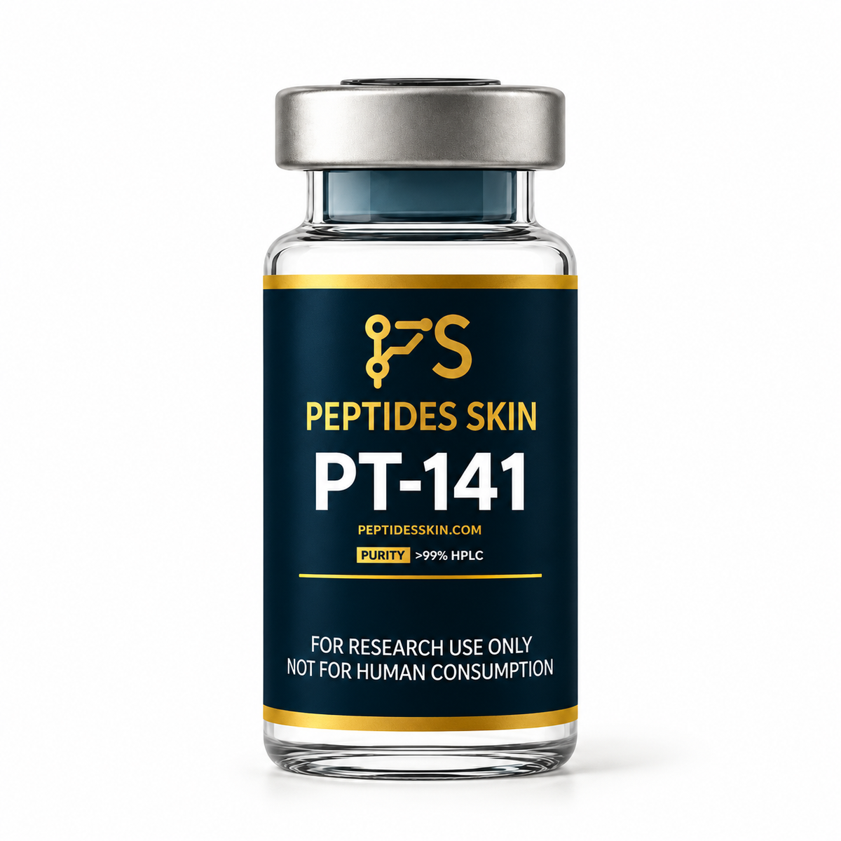 Peptides Skin PT-141 bremelanotide research peptide vial