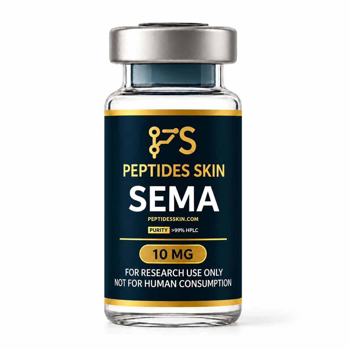 Peptides Skin SEMA research peptide 10 mg vial
