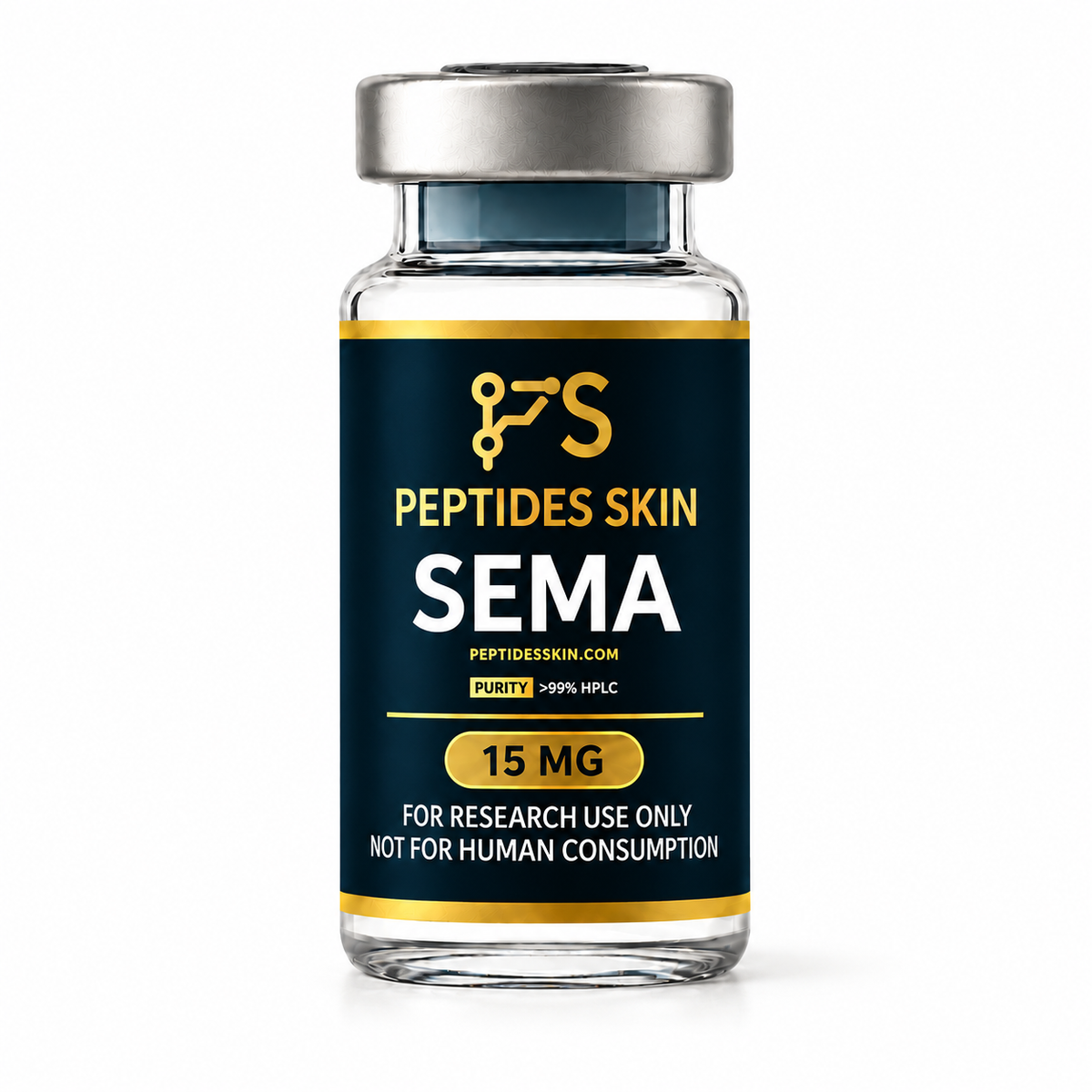 Peptides Skin SEMA research peptide 15 mg vial